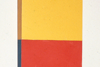 Formica Yellow Red and Blue